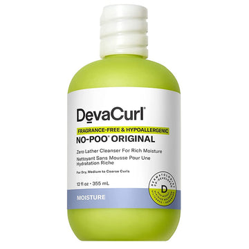 DevaCurl Fragrance-Free & Hypoallergenic NO-POO ORIGINAL Zero Lather Cleanser