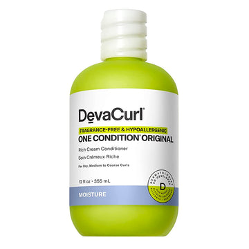 DevaCurl Fragrance-Free & Hypoallergenic ONE CONDITION ORIGINAL Zero Lather Conditioner