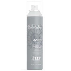 ABBA Always Fresh Dry Shampoo in a 6.5 oz aerosol can with rice starch, argan oil, and sunflower oil