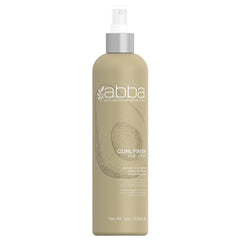 ABBA Curl Finish Hair Spray in an 8 oz spray bottle with avocado oil and grapefruit