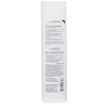 Back of Celeb Luxury BondFix Strengthening Conditioner 6 oz bottle showing directions, benefits, and ingredients.