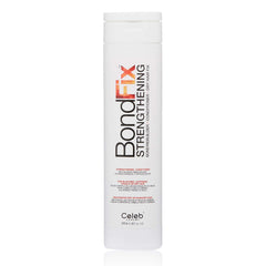 Celeb Luxury BondFix Strengthening Conditioner 6 oz front bottle for bleached, lightened, fragile, or dry hair.