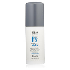 Front view of Celeb Luxury Gem Lites Secret Fix Anti-Tangler Styler in a 3.4 fl oz bottle.