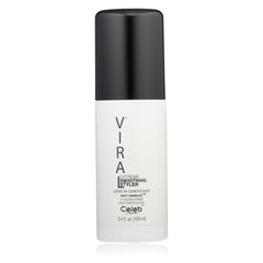Front view of Celeb Luxury Viral Extreme Smoothing Styler leave-in conditioner and anti-tangler in a 3.4 fl oz bottle.