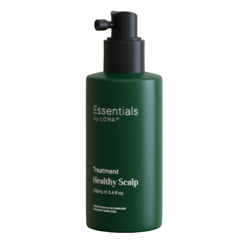 Essentials by LOMA Healthy Scalp Treatment 3.4 oz in a green spray bottle on a white background