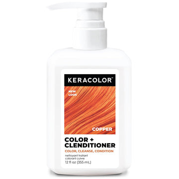 Keracolor Color + Clenditioner Copper 12 oz pump bottle