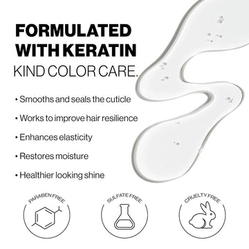 Keracolor Color + Clenditioner keratin formula benefits with paraben-free, sulfate-free, and cruelty-free features