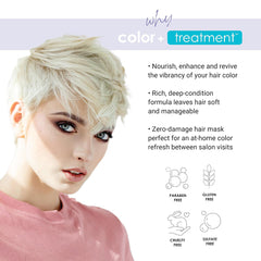 Keracolor Color Plus Treatment nourishes and revives hair color with deep conditioning and a zero-damage refresh