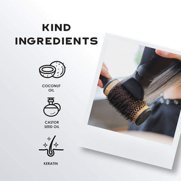 Keracolor Keep It Tame Blowout Cream with coconut oil, castor seed oil and keratin