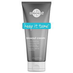 Keracolor Keep It Tame Blowout Smoothing Cream, 6 oz tube
