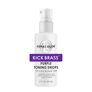 Keracolor KICK BRASS - Purple Toning Drops