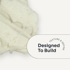 Creamy Fiber Putty styling product texture with texture and definition messaging