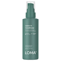 Loma Leave-In Conditioner 8 oz teal pump bottle with low hold and medium shine