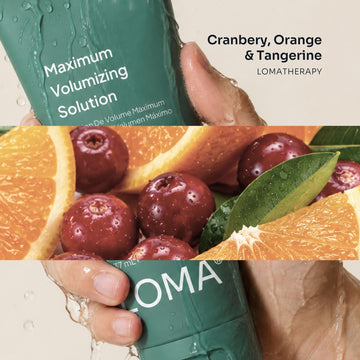 Loma Maximum Volumizing Solution with Cranberry, Orange, and Tangerine aromatherapy