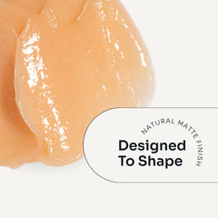 Loma Molding Crème texture graphic highlighting natural matte finish and shaping