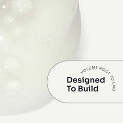 Loma Volumizing Foam texture with root-to-end volume-building benefit