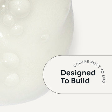 Loma Volumizing Foam texture with root-to-end volume-building benefit