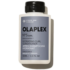 OLAPLEX Nº.5CURL Bond Shaper Hydrating Curl Conditioner 3.3 oz bottle for curls and coils on a white background