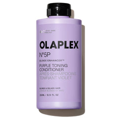 OLAPLEX Nº.5P Blonde Enhancer Purple Toning Conditioner 8.5 oz bottle for blonde and silver hair on a white background