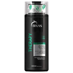 TRUSS Therapy Shampoo 300 ml bottle for dandruff and hair loss control with cool menthol and scalp care actives.