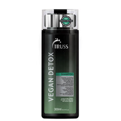 TRUSS Vegan Detox Shampoo 300 ml bottle for removing heavy metals, chlorine and impurities from hair.