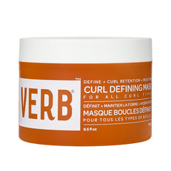 Verb Curl Defining Mask in a 6.5 oz orange jar for all curl types