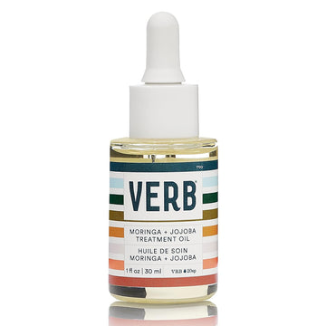 Verb Moringa + Jojoba Treatment Oil 1 fl oz dropper bottle