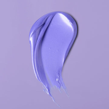 Close-up of the smooth violet formula texture from Verb Purple Mask