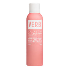 Verb Volume Dry Texture Spray in a 5 oz pink aerosol can for all hair types